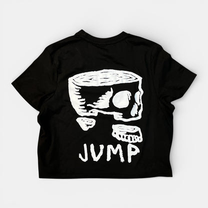 TEE SHIRT GIRL LESKULL noir