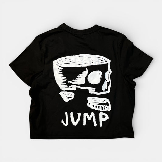 TEE SHIRT GIRL LESKULL noir